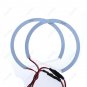 4Pcs 131MM White SMD Halo Ring Light LED Angel Eyes For BMW E36 E38 E39 E46 12V