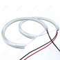 4Pcs 131MM White SMD Halo Ring Light LED Angel Eyes For BMW E36 E38 E39 E46 12V