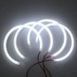 4Pcs 131MM White SMD Halo Ring Light LED Angel Eyes For BMW E36 E38 E39 E46 12V