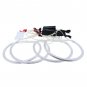 4Pcs 146MM White CCFL Halo Ring Light LED Angel Eyes For BMW E36 E38 E39 E46 12V