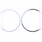 4Pcs 146MM White CCFL Halo Ring Light LED Angel Eyes For BMW E36 E38 E39 E46 12V