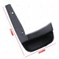 4PCS Tire Dity Mud Sand Splash Flap Guard Fender Front&Rear For Honda City 09-14