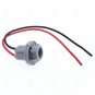 2x T10 Dashboard Light Bulb Extension Wire Harness Socket Connector For Car 12V