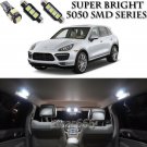 15X Xenon SMD White LED Interior Light Package Kit For 2003-2015 Porsche Cayenne