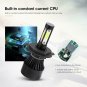 LED Headlight Kit 9005 1900W White Bulbs High/Lo Beam for Chevy Malibu 2016-2018