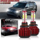 For 2011-2015 Ford Explorer 2002-05 Headlight Fog Light LED Bulbs Conversion Kit