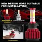 For 99-15 GMC Sierra 1500 LED Headlight Hi/Lo Beam Bulb Foglight 9005 9006 H11