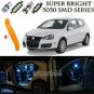 18x Ice Blue Interior LED Lights Kit + TOOL For 2006-2009 Volkswagen VW Golf GTI