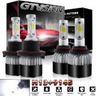 4x H13 9008 LED Headlight High/low+9145 9140 Fog Lights for Ford F-150 2004-2014