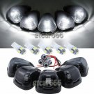 For 99-16 Ford Truck Pickup Smoke Roof Running Light Cab Marker Bright White LED