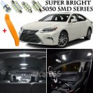 15 x Xenon White Interior LED Lights Kit + TOOL For 2013-2017 Lexus ES350 ES300h