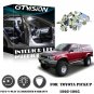 12Pc Super Bright White LED Lights Interior Package Kit for 92-95 Toyota Pickup