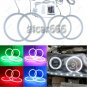 RGB LED Angel Eye Halo Ring For Infiniti FX35 FX45 2003-08 Demon Headlight DRL