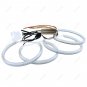 4X Angel Eyes Halo Light Ring Lamp Fits BMW 3 Series E46 SMD Non-Projector Nice
