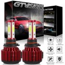4-Side LED Headlight Kit HB3 9005 6000K 1800W High Beam for Scion tC 2005-2013