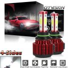 2Pc 4-Side LED Headlight kit 9006 6000K Low Beam for 2005-2016 Mitsubishi Lancer
