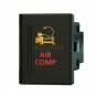 12V AIR COMP Amber Red Laser LED Push Switch Left Side For VW Volkswagen Amarok