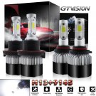 4x H13 LED Headlight 9145 H10 Fog for 05-2019 Ford F-250 F-350 Super 04-14 F-150