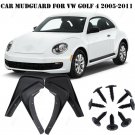 4x Car Mud Flaps Splash Guard Fender Mudguard Fit For VW Golf 4 2005-2011 Black