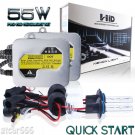 55W QUICK START HID Xenon Headlight Conversion Kit 9006 HB4 Single Beam Low Beam