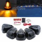 5PCS Amber 9 LED Cab Marker Light Roof Running SUV For Ford F-250/350 1999-2016