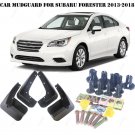 4Pcs Front Rear Mud Flaps Splash Guards For 2013-2018 Subaru Forester Mudguards