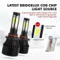 1900W 6K 4COB LED Headlight HB3 9005 High Beam for Acura TL 1999-2003 2009-2014