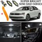13x Canbus White Interior LED Lights Kit +TOOL For 2011-2017 Volkswagen VW Jetta