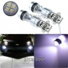 2x H3 100W High Power Xenon White LED Bulbs For Fog Light Daytime Running Light