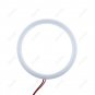 2x131mm + 2x106mm For BMW E46 Angel Eyes Cotton Halo Ring Light Bulb White 6000K