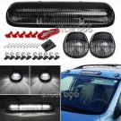 3x Clear Top Cab Marker Light White LED for Chevy Silverado GMC Sierra 2002-2007