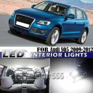 22x Super Bright White LED Interior Lights Package Kit For Audi Q5 SQ5 2009-2012