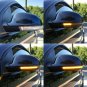 2x Rear view Mirror LED Turn Signal Indicator Light Lamps For VW MK5 GolF Passat