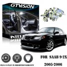 5Pcs Super Bright White LED Lights Interior Package Kit for Saab 9-2x 2005-2006