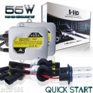 55W QUICK START Slim HID Xenon Headlight Conversion Kit | 9005 HB3 H10 All Color