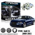 17Pcs Super Bright White LED Interior Lights Package Kit For Audi A5 S5 B8 08-15