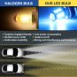 2X H7 30SMD Ice Blue High Power 3030 LED Fog Light Bulbs Car Driving Lamp DRL