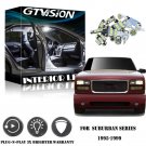 16x White LED interior lights package kit For 1995-1999 Suburban 5050 series SMD
