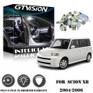 Super Bright White 6000K LED Lights Interior Package Kit For 2004-2006 Scion xB