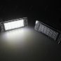 2Pcs LED License Number Plate Lights 6000K White For Chevrolet Cruze 2010-2014