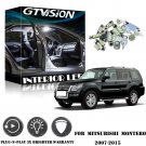 13pcs White LED Lights Interior Package Kit For Mitsubishi Montero Pajero 07-15