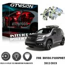 13X Super Bright Red LED Light Interior Package Kit For Honda Passport 2013-2019