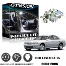10Pcs Bright White Kit LED Interior Car Light For 2003 2004 2005 2006 Lincoln LS