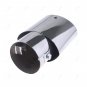 1Pcs Chrome Stainless Steel Rear Exhaust Tail Muffler Pipe For Honda Civic 06-11