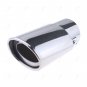 1Pcs Chrome Stainless Steel Rear Exhaust Tail Muffler Pipe For Honda Civic 06-11