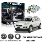 9x Super Bright White LED Lights Interior Package Kit For Saturn Outlook 2007-09