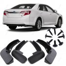 4PCS Black ABS Mudguard Mud Flaps Splash Guard Fender For 2015-2017 VW Jetta MK6