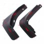 4PCS Black ABS Mudguard Mud Flaps Splash Guard Fender For 2015-2017 VW Jetta MK6