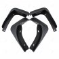 4PCS Black ABS Mudguard Mud Flaps Splash Guard Fender For 2015-2017 VW Jetta MK6