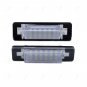 2Pcs For Mercedes Benz W210 W202 LED Number License Plate Light C-CLASS No Error
